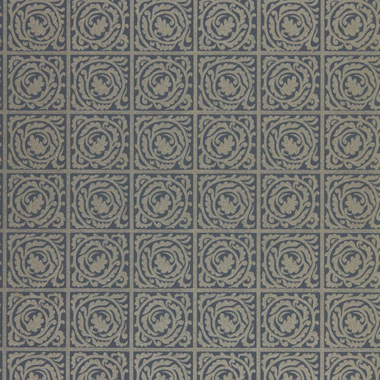 Pure Scroll Wallpaper - Ink - 216547 - Morris & Co - Premier Wallcovering