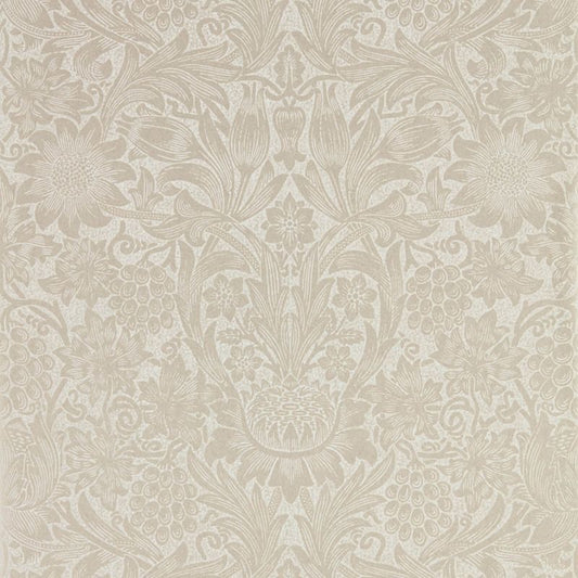 Pure Sunflower Wallpaper - Pearl/Ivory - 216048 - Morris & Co - Premier Wallcovering