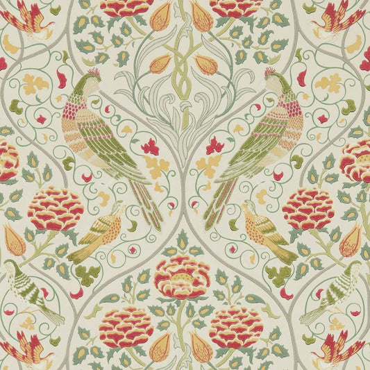 Seasons By May Wallpaper - Linen - 216687 - Morris & Co - Premier Wallcovering