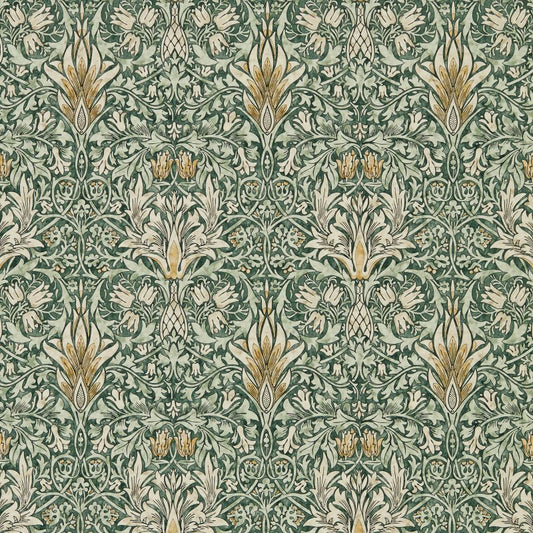 Snakeshead Wallpaper - Forest/Thyme - 216427 - Morris & Co - Premier Wallcovering