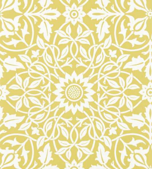 St James Ceiling Wallpaper - Sunflower - 217078 - Morris & Co - Premier Wallcovering