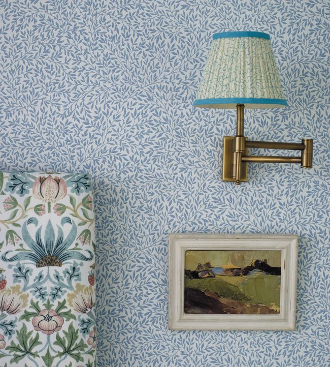 Standen Wallpaper - Seaglass - 217067 - Morris & Co - Premier Wallcovering