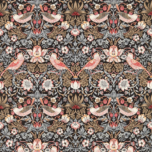Strawberry Thief Wallpaper - Old Fashioned - 510022 - Morris & Co - Premier Wallcovering