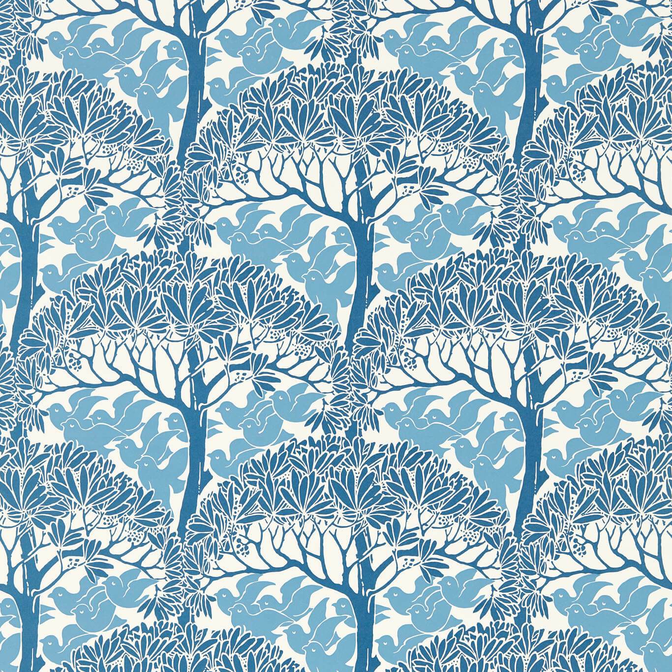 The Savaric Wallpaper - Cirrus - 217339 - Morris & Co - Premier Wallcovering