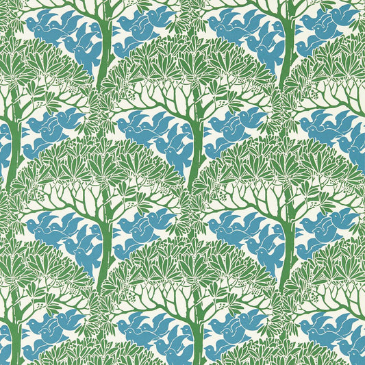 The Savaric Wallpaper - Garden Green - 217340 - Morris & Co - Premier Wallcovering