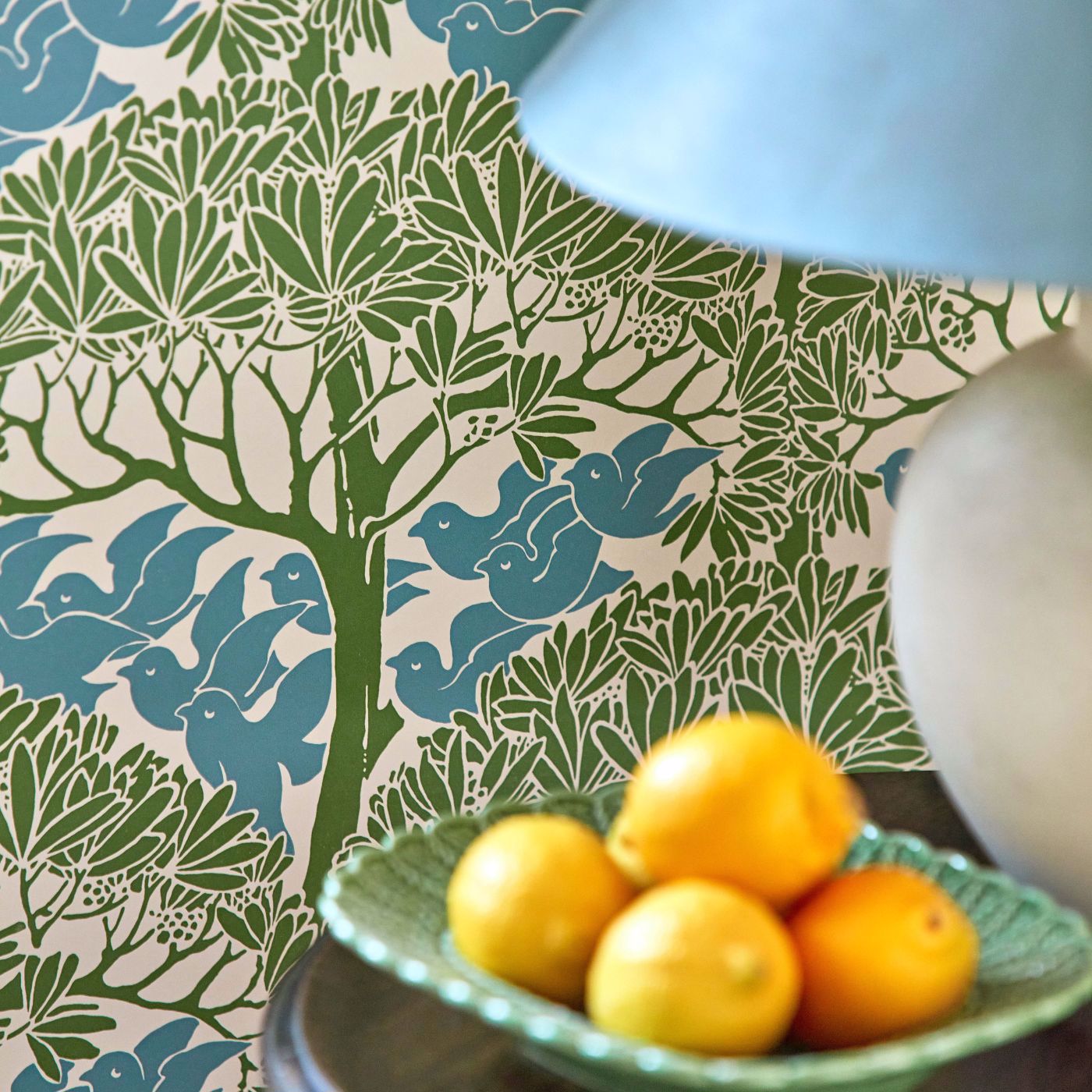 The Savaric Wallpaper - Garden Green - 217340 - Morris & Co - Premier Wallcovering