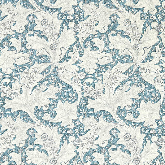 Wallflower Wallpaper - Woad Blue - 217187 - Morris & Co - Premier Wallcovering