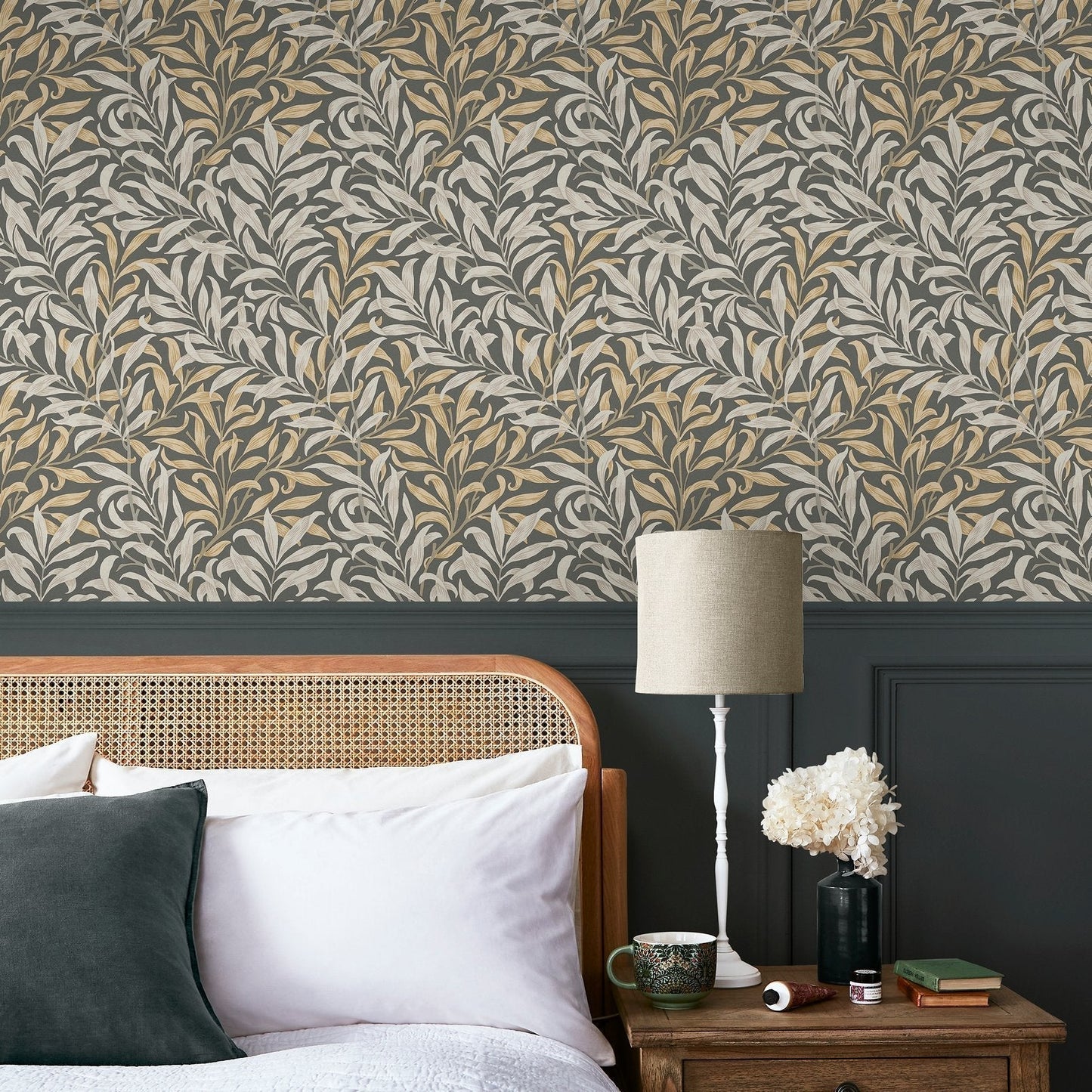 Willow Bough Wallpaper - Charcoal - 124244 - William Morris AH - Premier Wallcovering
