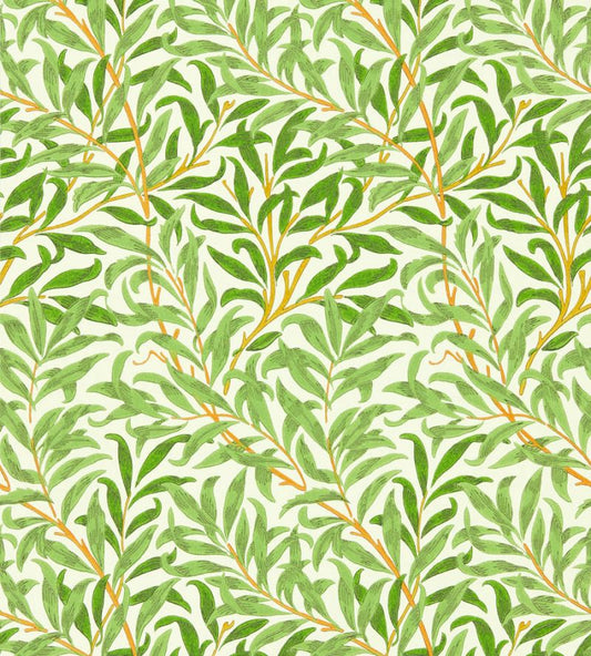 Willow Boughs Wallpaper - Leaf Green - 217088 - Morris & Co - Premier Wallcovering