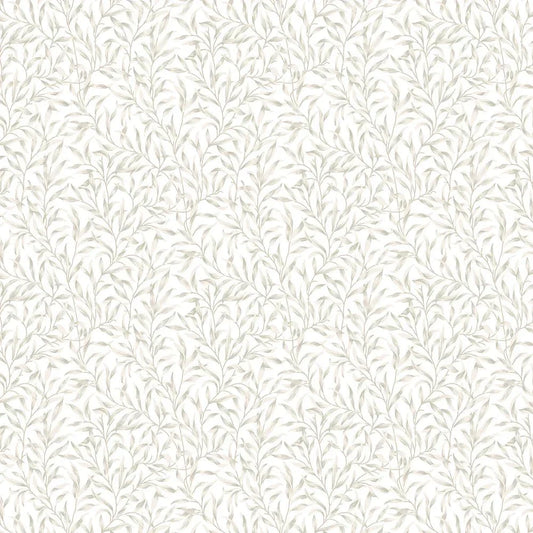 Willow Trail Wallpaper - Neutral - NextWall - NW54706 - Morris Wallpaper