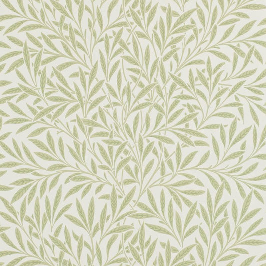 Willow Wallpaper - Olive - 210383 - Morris & Co - Premier Wallcovering
