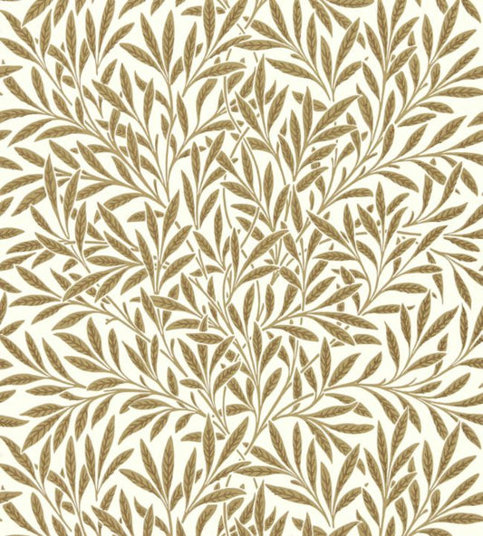 Willow Wallpaper - Cream/Brown - 216965 - Morris & Co - Premier Wallcovering